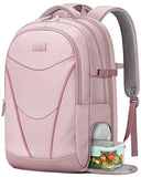 MATEIN HER Laptop College Backpack, Pink Backpack for Women Fit 17"Computer