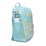 Under Armour Unisex Hustle Sport 6.0 Backpack, (425) Blue Haze/Blue Haze/Orange Bloc, One Size Fits Most
