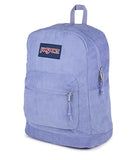 JanSport Cross Town Plus Remix Backpack - Padded Back Panel, Laptop Sleeve, and Front Pocket Organizer - Lavender Ash Corduroy