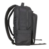Kenneth Cole REACTION The Venturer 17" Polyester Tech Travel Backpack for Work, Black
