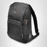Kensington Triple Trek Slim Laptop Backpack for MacBooks, Chromebooks, Tablets & Ultrabooks up to 13-Inch-14-Inch (K62591AM), Black, 11.4" W x 15.55" H x 5.51" D