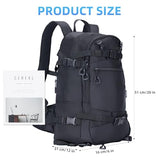 AUMTISC Ski Backpack, 25L Lightweight Snowboard Hydration Pack for Skiing, Snowboarding, Hiking, Traveling