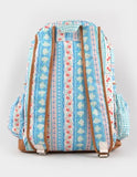 Billabong Home Abroad Womens Backpack, Blue Combo