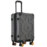 Wrangler ATG Outland Expandable Hardside Luggage, Gull Gray, 22" Carry-On