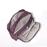 Baggallini Trifecta RFID Wallet Crossbody - 8"x6" Crossbody Bag for Women Convertible Fanny Pack Belt Bag