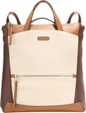 Cole Haan Women's Backpack - The Essential Leather Fashion Backpack, Hickory/Dark Caramel
