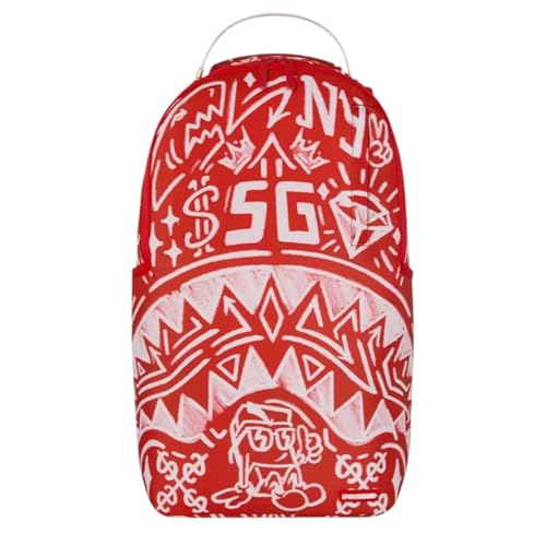 Sprayground ZAINO GRAFFITI WALL 910B8563NSZ RED SPRA