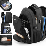 YAMTION School Backpack for Teens and Adults,17.3 Inch Laptop Bookbag for High School College Students Work Office Business Travel
