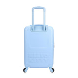 Bioworld Hello Kitty Blue Checkered Adult 20" Rolling Luggage