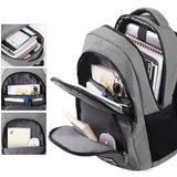 YAMTION Backpack for Men and Women,School Bookbag for Teenager,15.6 inch Laptop Bookbag with USB Charging port for Business Work College Travel Trip