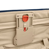 Briggs & Riley Global 21" Carry On Expandable Spinner - Luggage for International Travel, Suitcases with Wheels, Softside Rolling Bag for Men & Women, Self-Repairing Zipper - Baseline Collection, Navy