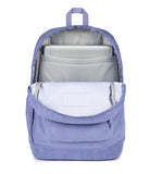 JanSport Cross Town Plus Remix Backpack - Padded Back Panel, Laptop Sleeve, and Front Pocket Organizer - Lavender Ash Corduroy