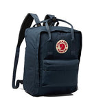 Fjällräven Kanken Laptop 15 Backpack - Padded Laptop Sleeve, Durable Vinylon Fabric - School, Travel, Navy