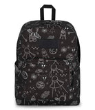 JanSport SuperBreak Plus Backpack with Padded 15-inch Laptop Sleeve and Integrated Bottle Pocket - Spacious and Durable Daypack for Work and Travel - Cosmic City