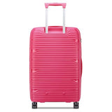 DELSEY Paris Dune Hardside Expandable Luggage with Spinner Wheels, Viva Magenta, Checked-Medium 25 Inch