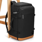 Pacsafe GO Anti Theft 34L Carry-on Backpack, Jet Black