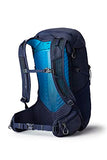 Gregory Maya 30L Women's Day Hiking Backpack, Ventilated Backpanel, Built-In Hydration Attachment for Water Bladder (Reservoir Not Included), One Size Fits All, Storm Blue