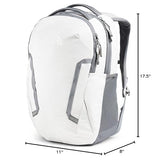 The North Face Women's Vault Everyday Laptop Backpack, TNF White Metallic Melange/Mid Grey, One Size