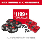Milwaukee Electric - M18 FUELTRADE Dual Battery Backpack Blower KIT