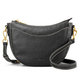 S-ZONE Small Leather Crossbody Bags for Women Cute Purses with RFID Anti-theft Pocket Trendy Shoulder Bag Handbags Satchel