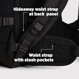 Topo Designs Rover Trail Pack 22L, Molded Back Panel, Waist Belt, Water Bottle Pockets (Forest/Goldenrod)
