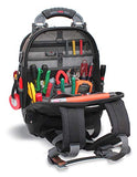 Veto Pro Pac Tech Pac Tool Backpack – Heavy-Duty Weatherproof Tool Bag with 46 Pockets, Waterproof Molded Base & Ergonomic Padded Straps & EVA Back Padding for Technicians and Contractors