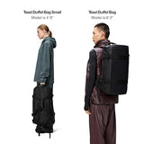 RAINS Texel Duffel – Waterproof Convertible Backpack Travel Bag, 14.8 gal