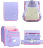 Randoseru Ransel Japanese upscale school bags for boys girls large capacity Senior PU leather light weight backpack