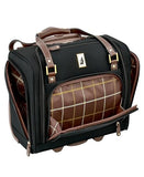 London Fog Nottingham 15 Inch Under the Seat Bag, Black Chestnut