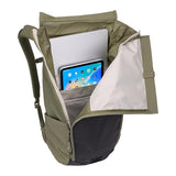 Thule Paramount Bike Commuter Backpack - 20L Capacity - Adjustable fit - 16" Padded Laptop Sleeve and 11" Tablet Pocket - Rolltop Closure - Side Phone Pocket - Taillight Loop