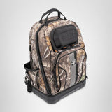 Klein Tools 62800BPCAMO Backpack Tool Bag, Tradesman Pro Extra-Large 40-Pocket Jobsite Camo Tool Backpack with Molded Bottom, Charging Port