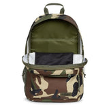 EASTPAK Padded Double – 24L Squared Backpack with Dual Front Pockets, 13” Laptop Sleeve, Bottle Holder & Padded Straps, Camo