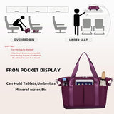NiceUU Travel Rolling Duffel Bag with Removable Wheels, Expandable Foldable Carry-on Luggage for Trip or Hospitalization, Burgundy Backpack