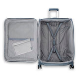 Samsonite UpLIFT Lightweight Large Checked Softside Luggage with Spinner Wheels - Expandable - Airline-Approved, Polyester Soft Suitcase for Ultra Light Travel - Elemental Blue