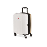 SwissGear Duet Expandable Luggage, Hard Shell Carry-On Luggage with Spinner Wheels