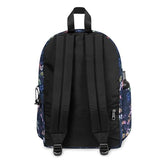 EASTPAK Day Office – 31 L Laptop Backpack for 16-Inch Devices - Secure Business Durable Travel Carry-On, Bottle Pocket Holder, Flora Fade Navy