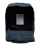 Fjällräven Kanken Laptop 15 Backpack - Padded Laptop Sleeve, Durable Vinylon Fabric - School, Travel, Navy