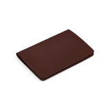 Maruse Italian Leather Passport Cover for Men and Women, Handmade in Italy, Brown