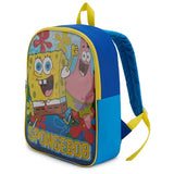 Nickelodeon Spongebob Squarepants Toddler Boy Backpack for Kids - Toddler Backpack with Padded Straps & Zip Compartment Little Kids - 15"