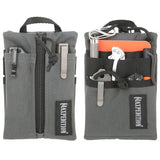 MAXPEDITION Platy Pocket Organizer, Durable EDC Tool Pouch for Men, Neck Wallet with Paracord Lanyard, Holds Flashlight, Multitool, Pen, Notebook (Wolf Gray, 4" x 6")