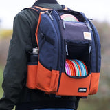 Axiom Discs Voyager Slim Backpack Disc Golf Bag (Aqua/Emerald)