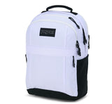 JanSport Landings Pack – Large Backpack with Soft Back Panel, Dual Water Bottle Pockets, 15-Inch Padded Laptop Compartment, White