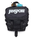 JanSport Mini Skip Pack – Compact Backpack with Main Compartment, Side Water Bottle Pocket, and Zippered Accessory Pocket, Black