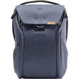 Peak Design Everyday Backpack 20L, Midnight, MagLatch Top, Dual Side Access, FlexFold Dividers, Fits 15" Laptop, For Camera Carry, Daily Commutes or Travel, Versatile Backpack for Men and Women
