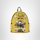 Loungefly Harry Potter Hufflepuff House Floral Tattoo Mini Backpack