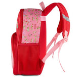 AI ACCESSORY INNOVATIONS Strawberry Shortcake Backpack for Girls Bookbag featuring Strawberry Shortcake & Custard, 15 Inch School Bag, Pink