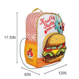 Bioworld Spongebob Squarepants Krabby Patty Meal Adult 17.5" Backpack