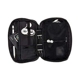Incase Nylon Accessory + Electronics Organizer Bag - Small Travel Pouch for Cords + Camera Accessories - Compact Tech Bag with Faux-Fur Padded Compartment