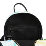 Bioworld Pokemon Sprigatito Fuecoco Pikachu & Quaxly 11.5 Tie-Dye Mini Backpack