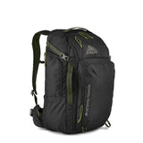 Kelty Redwing Traveler Backpack, Travel Pack with Wide U Zip Opening, Signature Wing Pockets, 30-50L Capacity (40L Black)